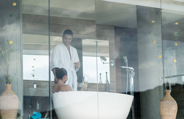 Ideas de baño para parejas: funcional y romántico