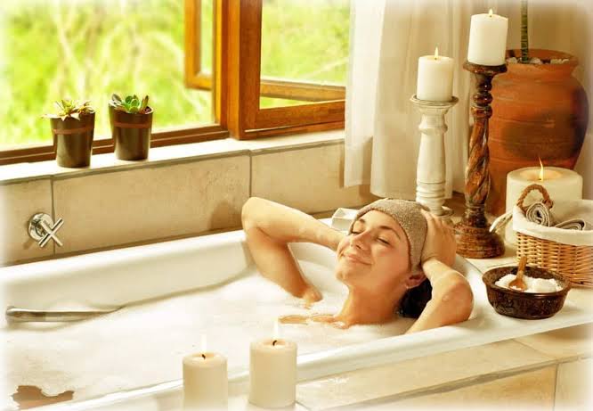 El baño como ritual de bienestar
